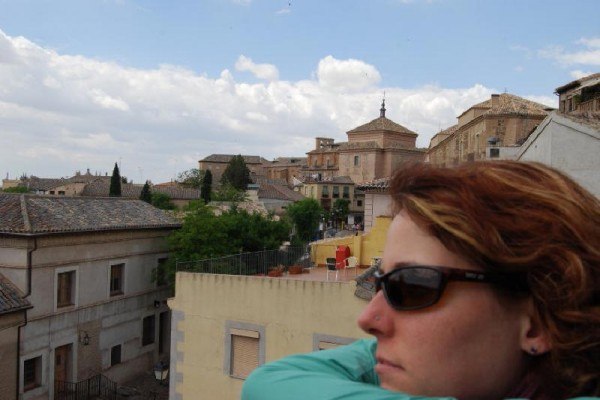 gazing over rooftops in Spain gazing over rooftops in Spain